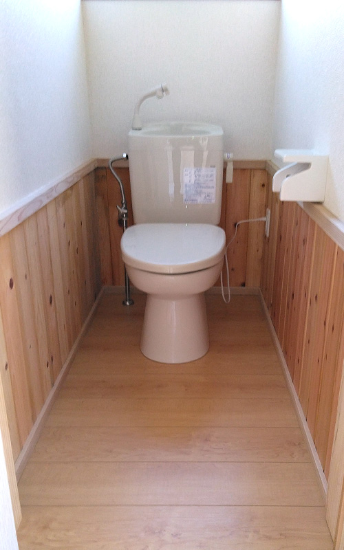 トイレ工事アフター
